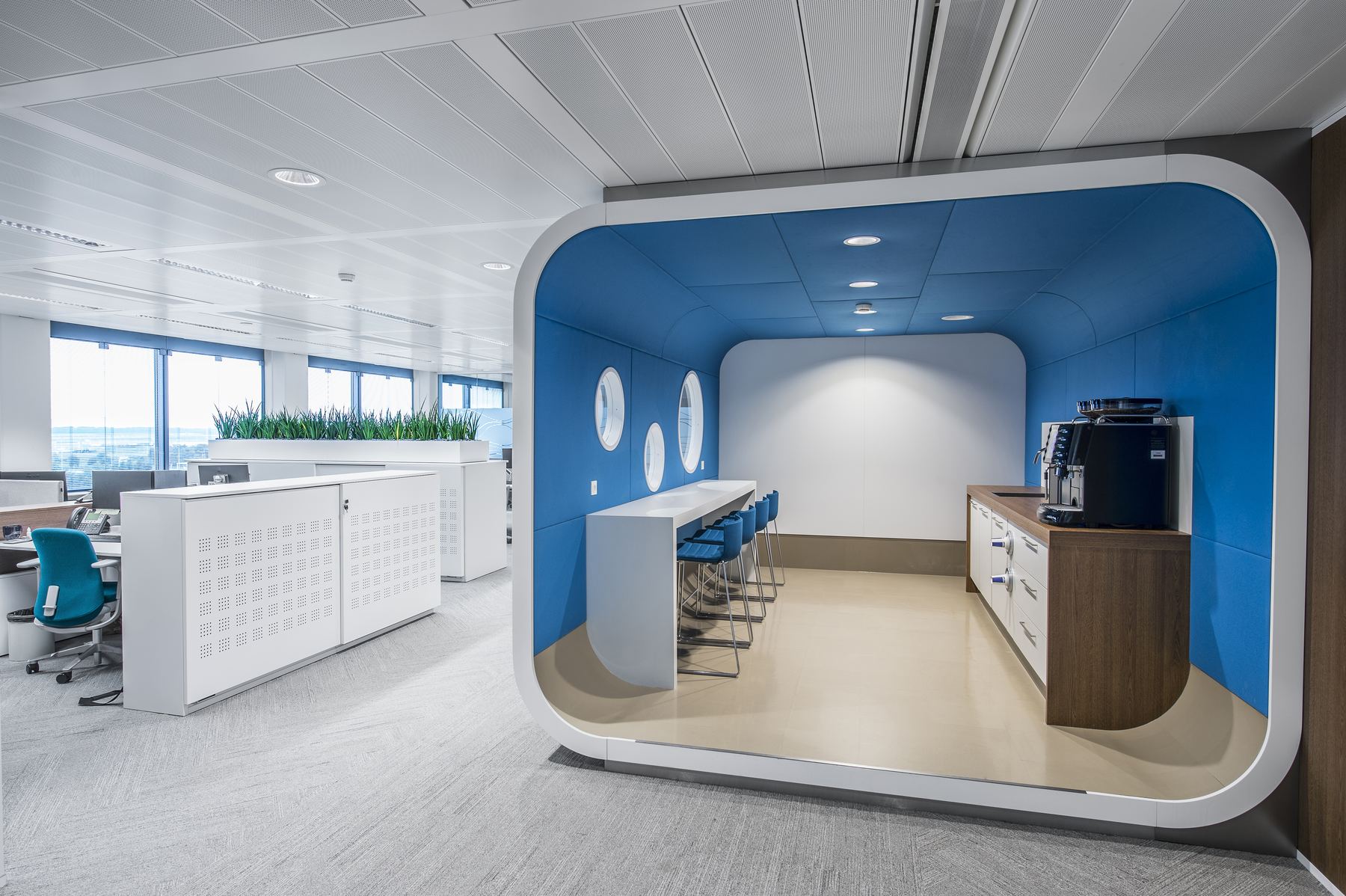 Maatwerk kantoorinterieur